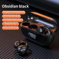 【Youyi】Comfortable To Bluetooth 5.2 Headphones,True Ear-clip Earphones with Power Display Charge Box,Open Ear Non-In-Ear Headset for Outdoor Cycling Running Meeting.