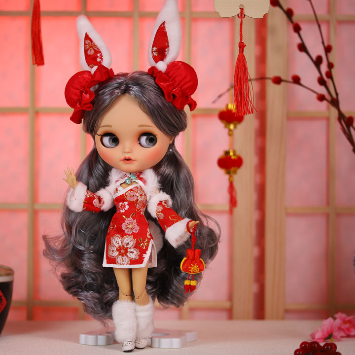 ICY%20DBS%20blyth%20doll%201/6%20BJD%20Joint%20body%20Tan%20skin%20Matte%20Face%2030cm%20on%20sale%20special%20price%20toy%20gift%20Anime%20Girl%20SD%20LaoXzhongX%20-%20Image%204