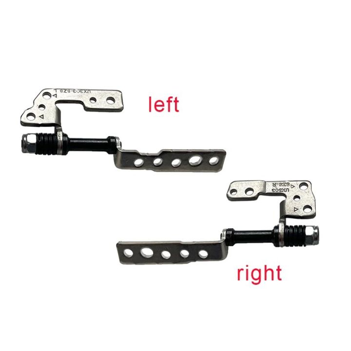 GZEELE new LCD Screen Hinges for Asus Zenbook UX303 UX303LN UX303L UX303LA Series Left right Laptop LCD Screen Hinges L+R