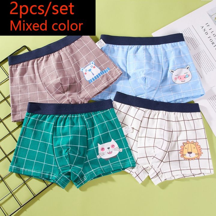 HH%202%20Piece%20Kids%20Boys%20Underwear%20Cartoon%20Children's%20Shorts%20Panties%20for%20Baby%20Boy%20Toddler%20Boxers%20Stripes%20Teenagers%20Cotton%20Underpants%20-%20Image%203