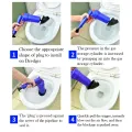 Migeet Air Power Drain Blaster Tool High Pressure Powerful Manual Sink Plunger Opener Cleaner Pump For Toilets Bathroom. 