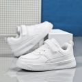 Children Shoes Boys Sneakers Black White Leather Daily Casual Kids Sneakers 6 To 12 Year Sports Running Tennis Shoes for Boy. 