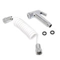 Handheld Shower Head Douche Toilet Bidet Spray Wash Jet Shattaf with Spring Hose. 