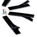 100pis Medium Hair Clip For Women /Row Materials Black/Solver Color. 