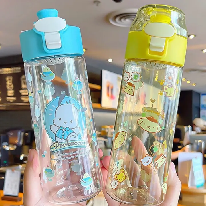 550ml/18.6oz%20Cute%20Sanrio%20Water%20Cup%20Cartoon%20Flip%20Top%20Transparent%20Water%20Bottle%20Suitable%20For%20Outdoor%20Sports%20Fitness%20Travel%20-%20Image%204