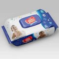 Happy Nappy Wet Wipes for Baby - 120 Pieces. 