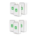 Negative Ion Generator Pluggable Air Purifier with Highest Output - Up to 32 Million Negative Ions/Sec, 6 Pack US Plug.
