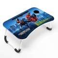 printed Computer Laptop Desk Small Foldable Multi-Function Bed Desk Simple Dormitory Lazy Table Bed with Laptop Table - Laptop Table - Laptop Table. 