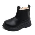Girls' martin boots winter new children's boots fashion and versatile Internet celebrity baby girl booties soft sole. 