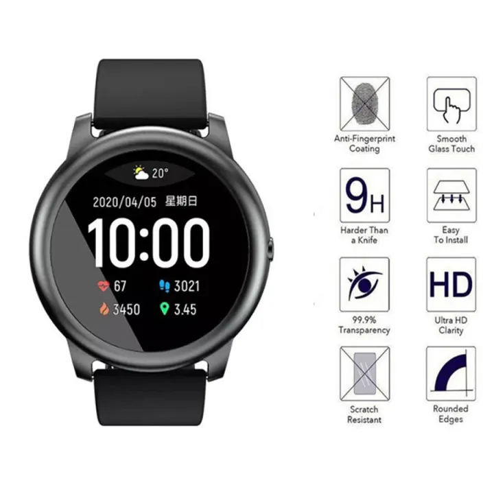 Haylou%20Solar%20LS05%20Smart%20Watch%20Tempered%20Glass%20HD%20Clear%20Screen%20Protector%20-%20Image%204