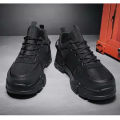 Men’s Waterproof Work Boots: Slip-Resistant & amp; Durable.