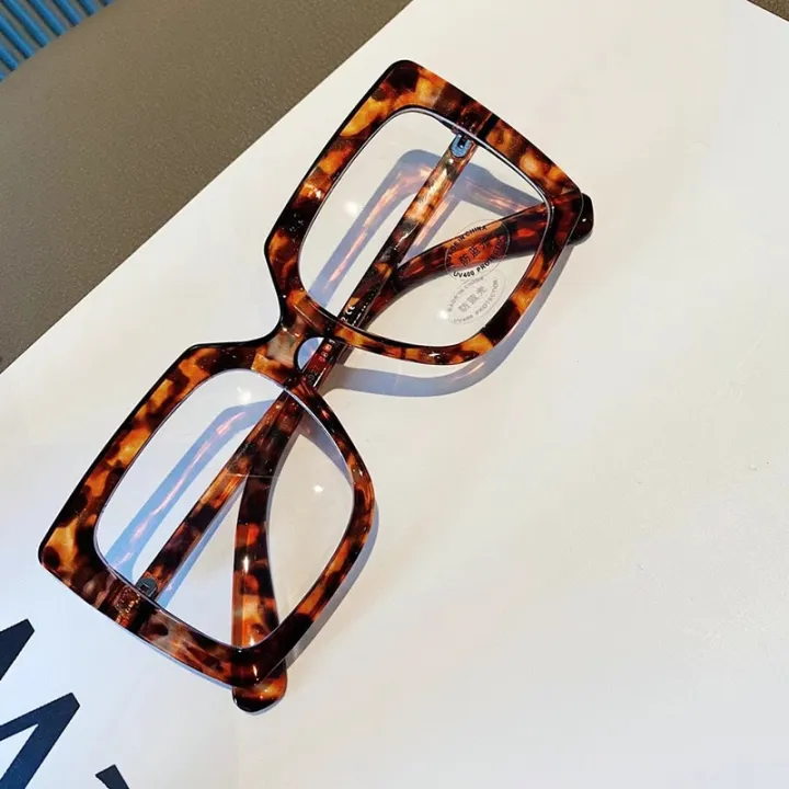 Black%20Square%20Glasses%20Women%20Fashion%20Oversized%20Clear%20Lens%20Eyeglasses%20Female%20Vintage%20Big%20Frame%20Anti%20Blue%20Light%20Spectacle%20-%20Image%205