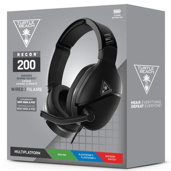Turtle Beach Recon 200 Amplified Gaming Headset for Xbox and