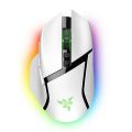 Razer V3 Pro Wireless Mouse RGB Gaming Mouse with 30000DPI Optical Sensor Chroma Hyperspeed Mouse Ergnomic Design 11 Progammable Buttons 90 Million Clicks-white.