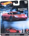 Hotwheels Premium Koenigsegg Agera R (White) 1:64 Scale. 