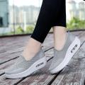 2020 Spring New Style Fly Web Surface Students Sports Footwear women Thick Bottomed Extra High Rocking Shoes Versatile a Pedal. 
