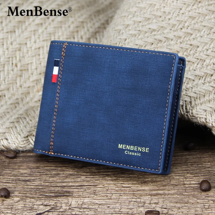 Menbense%20Classic%20Men's%20matte%20short%20capacious%20fashionable%20retro%20wallet%20for%20men%20-%20Image%203