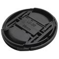 58Mm Lens Cap With Lens Cap Leash Hole Bundle For Dslr Cameras For Nikon Canon (58Mm)- 4 Pack. 