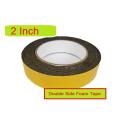 Foam Tape Black 2″ Inch 50mm Double Side Foam Gum Tape Both Side Gum Foam Tape Heavy Duty Double Sided Gum Foam Tape Black Color. 