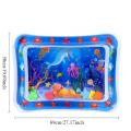 Summer Toys Baby Water Mat PVC Inflatable Cushion Infant Toddler Water Play Mat for Children Early Education Developing Baby Toy. 