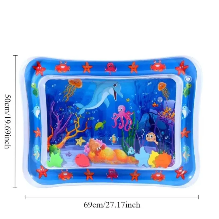 Summer%20Toys%20Baby%20Water%20Mat%20PVC%20Inflatable%20Cushion%20Infant%20Toddler%20Water%20Play%20Mat%20for%20Children%20Early%20Education%20Developing%20Baby%20Toy%20-%20Image%203
