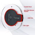 15W Universal Qi Wireless Charging Pad Charger Pad Mat Dock Receiver. 