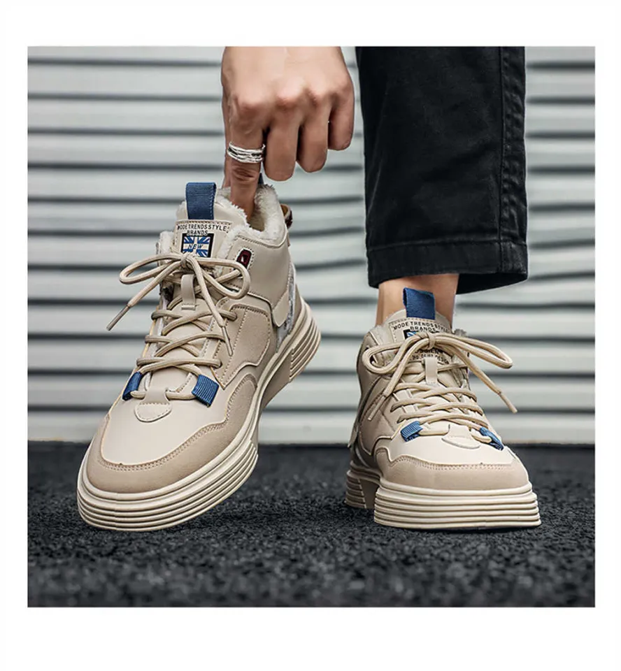 Autumn-spring Zimni Men's Shoes Vip Casual Sneakers Luxury Brand