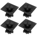 4Pc Tweeters Piezoelectric Tweeter Loudspeaker Ceramic Buzzer Treble Square Audio Speaker.