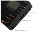 Retekess V115 Compact AM/FM Digital Radio, Portable Shortwave Receiver, Rechargeable Tuner with Micro SD/aux Recording Support, Built-in Battery, New.