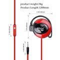Shini Q360 3.5mm Over-ear Headphones Wired Headphones High Bass Music Earphone Ear hook Headset For Xiaomi Samsung Mobile Phone. 