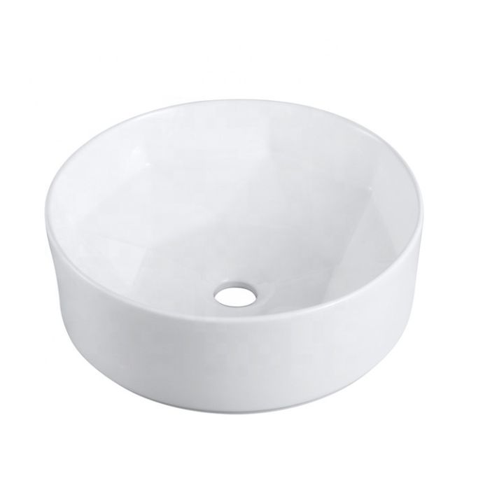 China manufacturer bathroom sink vanity countertop lavatory ceramic hand wash basin top basin