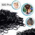 500 Pcs Elastic Hair Rope Ties Women Girls Bind Ponytail Holder Rubber Band. 