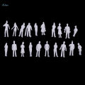Set Of 20 1: 100 Scale Model Human Figures Small Human. 