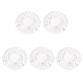 TWEXQNY 30Pcs Mushroom Guitar Effect Pedal Foot Nail Cap Amplifiers Foot Switch Guitar Pedal Knob Protector.