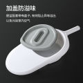 Portable Home Bedpan Patients Lying in Bed Paralysis Urinal Bed Stool Artifact with Handle Cover Care Toilet.