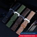 【Bestselling Product】 Leather Straps For Panerai PAM441 386 Watch Accessories Men's Strap 20mm 22mm 24mm 26mm Watch Bands Cowhide Replacement Bracelet.
