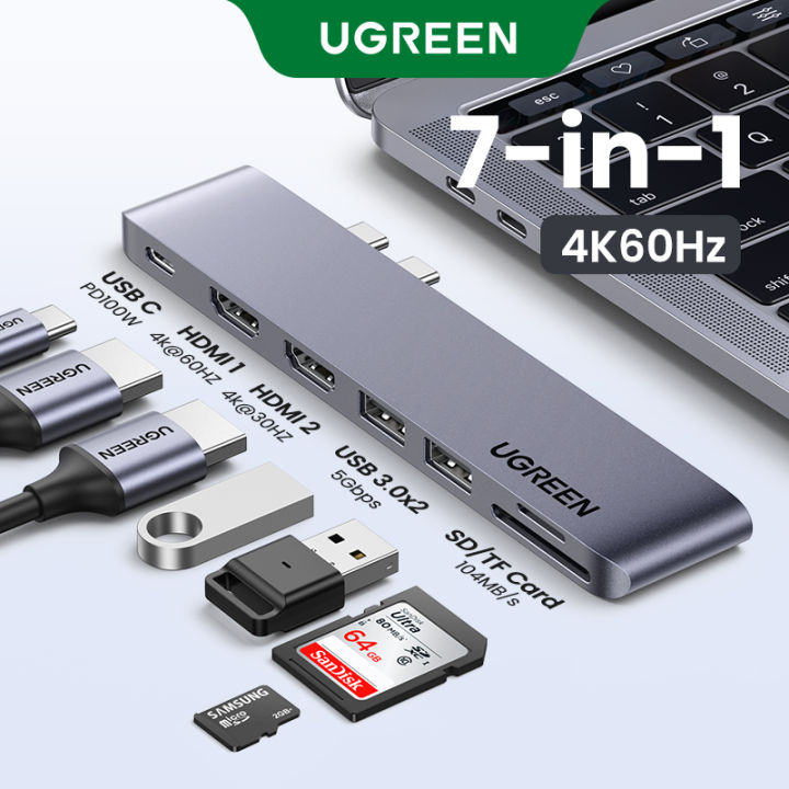 UGREEN%20USB%20C%20Hub%20for%20MacBook%20Pro%20USB%203.0%20Splitter%20Adapter%20USB%20Type%20C%20to%204K%20HDMI,%20Thunderbolt%203%20100W%20Power%20Delivery,%203%20USB%203.0%20Port%20Adapter%20Dock%20Station%20for%20MacBook%20Air%202020%202019%202018,%20MacBook%20Pro%202019%202018%202017%20-%20Image%202