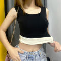 Warm Suspender Underwear Student Thermal Underwear Sexy Thermal Underwear Plush Thermal Underwear Underlay Warm Vest. 