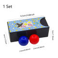 3pcs New Funny Gadgets Kids Toys Changeable Magic Box Turning the Red into the Blue Ball Props Tricks Classic.