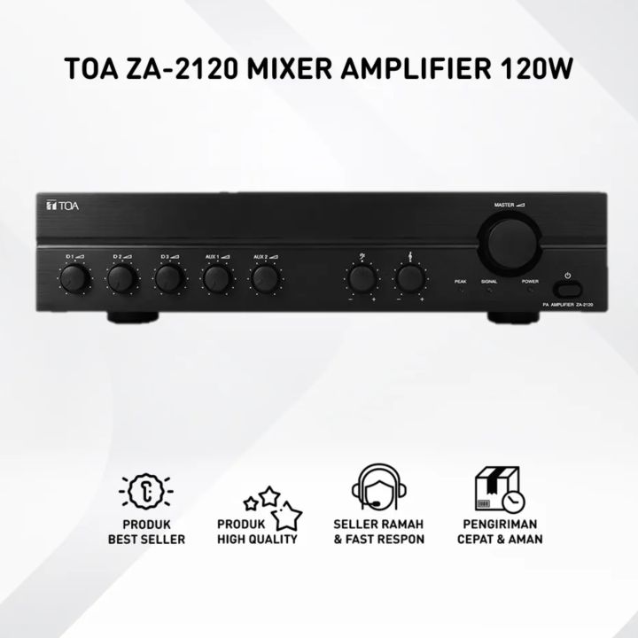 TOA%20A-2120%20(120Watts)%20Mixer%20Power%20Amplifier%20-%2001%20Pcs%20-%20Image%202