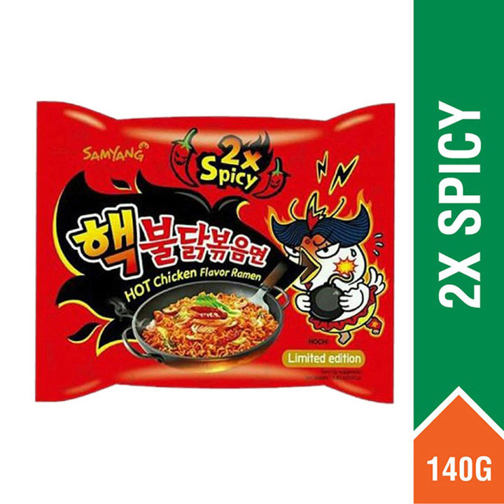 Samyang 2x Spicy Ramen 140gm (Single Pack) Korea