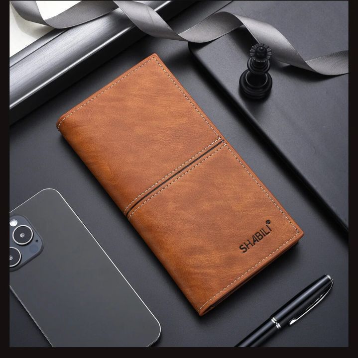 Men%20Long%20Thin%20Slim%20Wallet%20Vintage%20Pu%20Leather%20Male%20Credit%20Card%20Holder%20Brown%20Money%20Purses%20Solid%20Simplicity%20Business%20Wallet%20For%20Man%20-%20Image%205