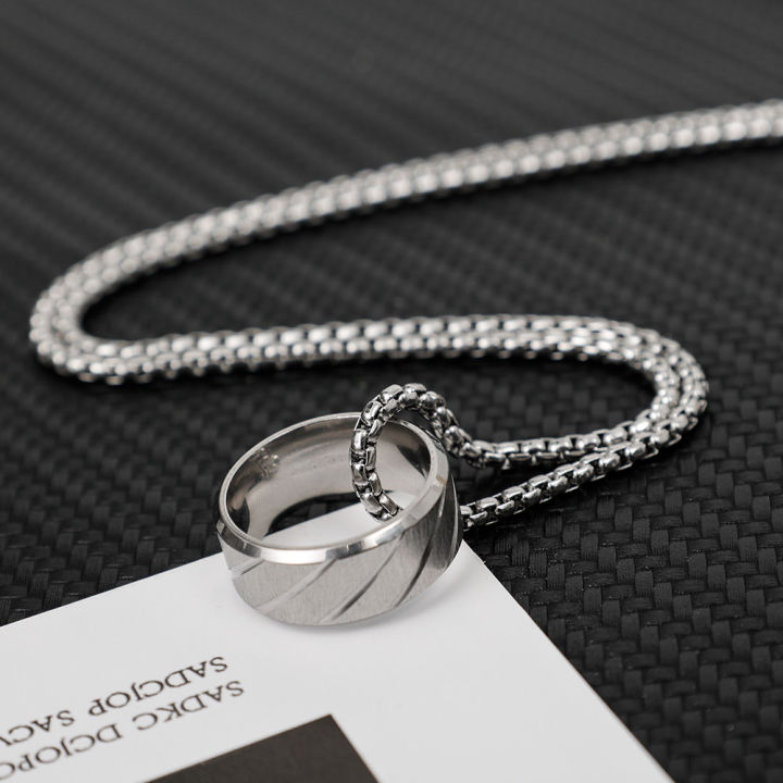 Classic%20Circle%20Ring%20Pendant%20Necklace-%20Men%20Stainless%20Steel%20%20Color%20Round%20Rings%20Cuban%20Chain%20Necklace%20-Men%20Jewelry%20Gift%20-%20Image%204