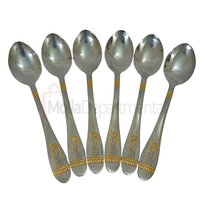 AYD%206%20pcs%20stainless%20steel%20Tea%20spoon%20golden%20color%20design%2015cm%20long%20Tea%20spoon%20-%20Image%202