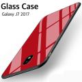 Samsung Galaxy J7 Pro 2017   HONG KONG Design Tempered Glass case Back cover Phone case. 