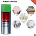 Sanvo Spray Paint (37 Green) Color Aerosol Spray Paint, Sanvo Auto Spray Paint.