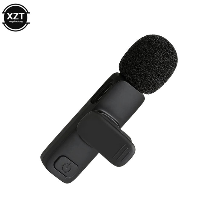 Bluetooth-Compatible Wireless Lavalier Microphone Portable Audio