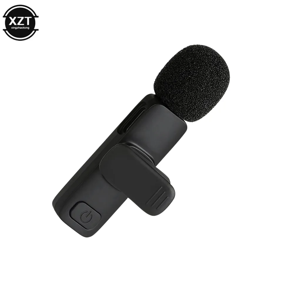 Bluetooth-Compatible Wireless Lavalier Microphone Portable Audio