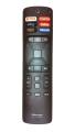 Hisense Android Smart TV remote control with Voice Assistance. 