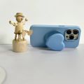 Magnetic Phone Holder For IPhone 15/14/13/12 Series MagSafe Grip Stand Silicone Heart P-Socket Pop. 
